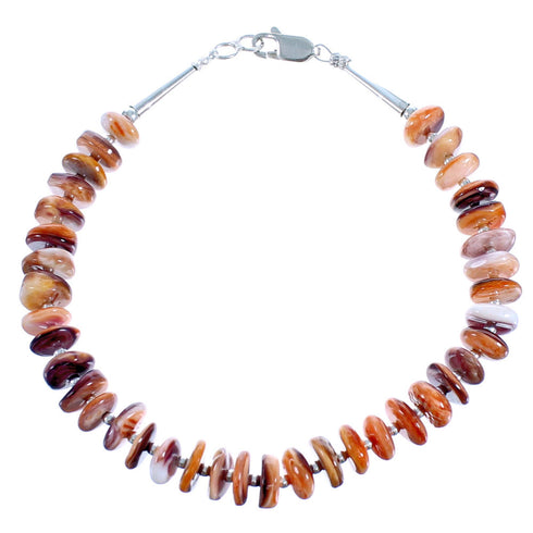 Oyster Shell Genuine Sterling Silver Bead Bracelet DX116109